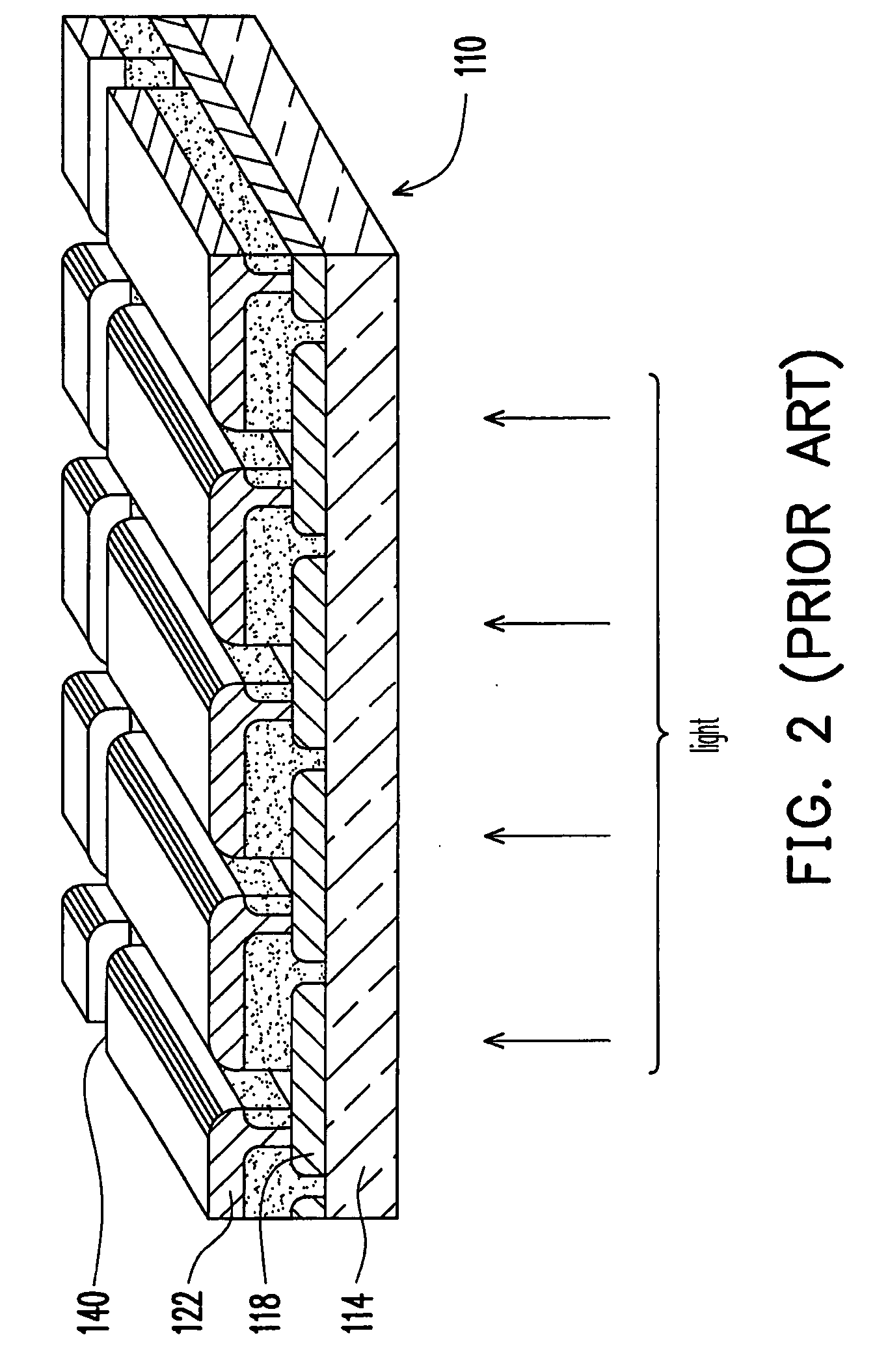 Thin film solar cell module of see-through type and method for fabricating the same