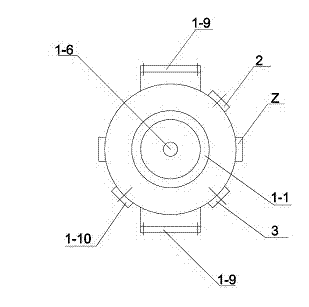 Experiment device and experiment method for gas cloud combustion, explosion simulation and inerting, inhibition