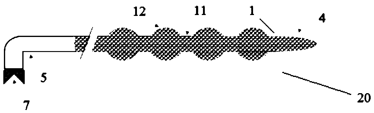 An in vivo enrichment device for circulating tumor cells