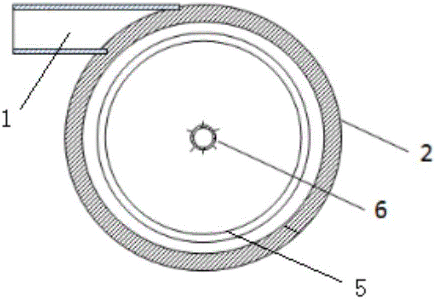 Device and method for treating spraying waste gas jointly through hot corona discharge and high-temperature pyrolysis