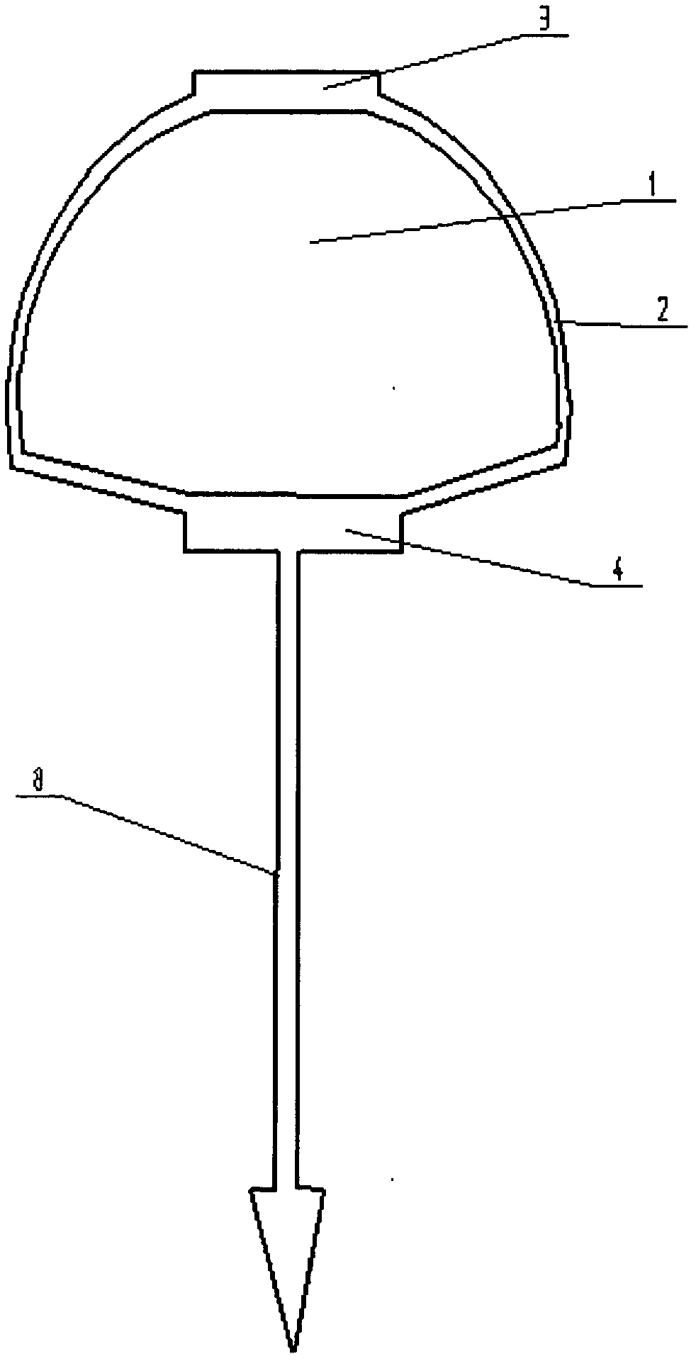 Plane-coated formed condom