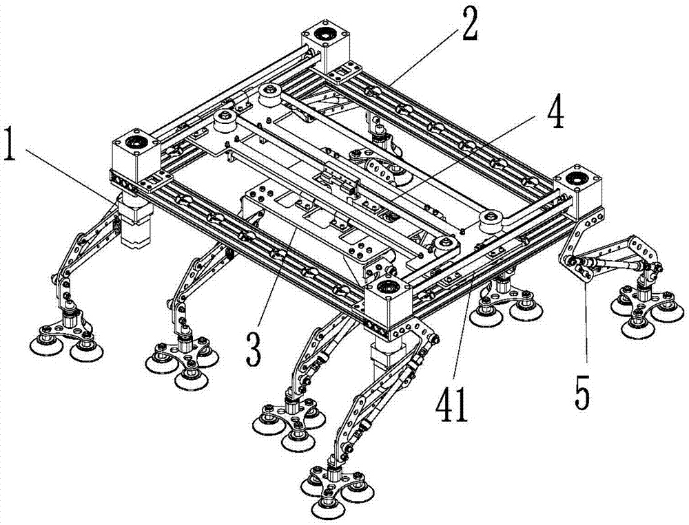 Wall-climbing robot