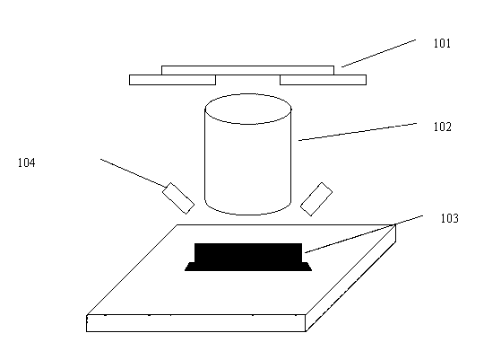 Workpiece platform position error measurement and pre-compensation method