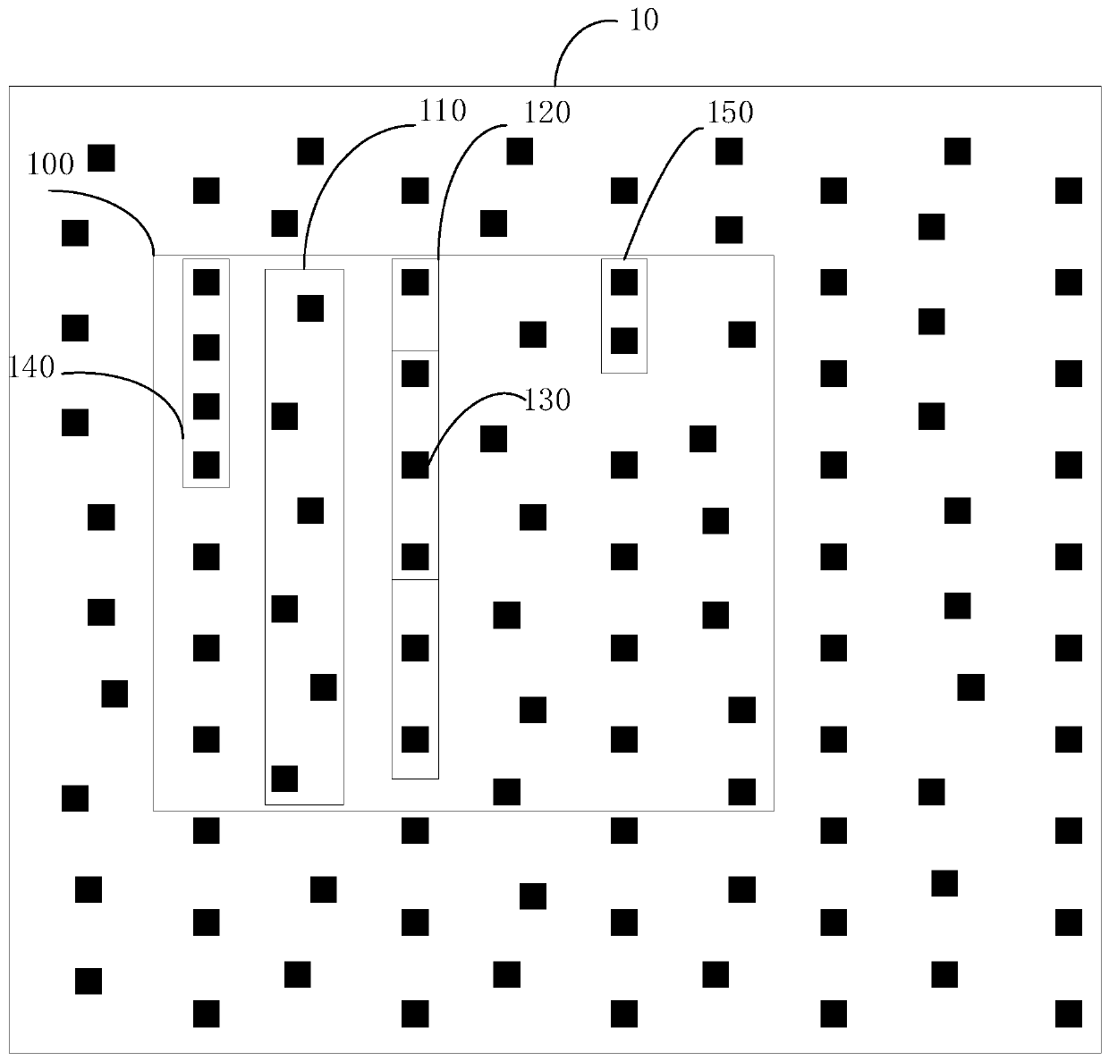 Dot-matrix two-dimensional code and coding and recognition method of dot-matrix two-dimensional code