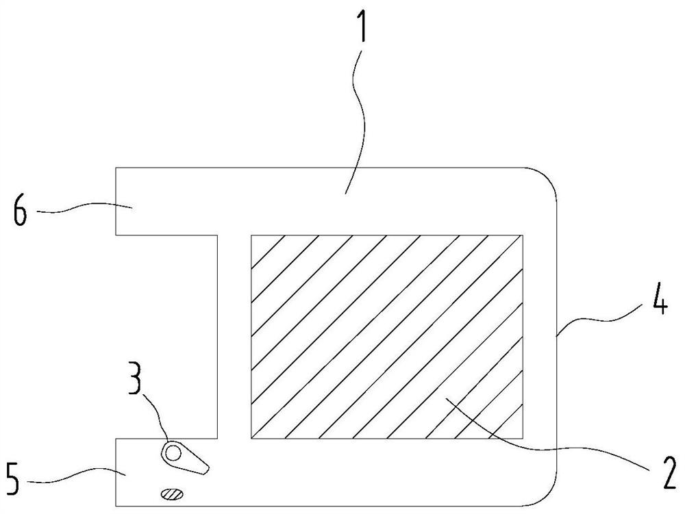 Battery pack heater for new energy vehicle