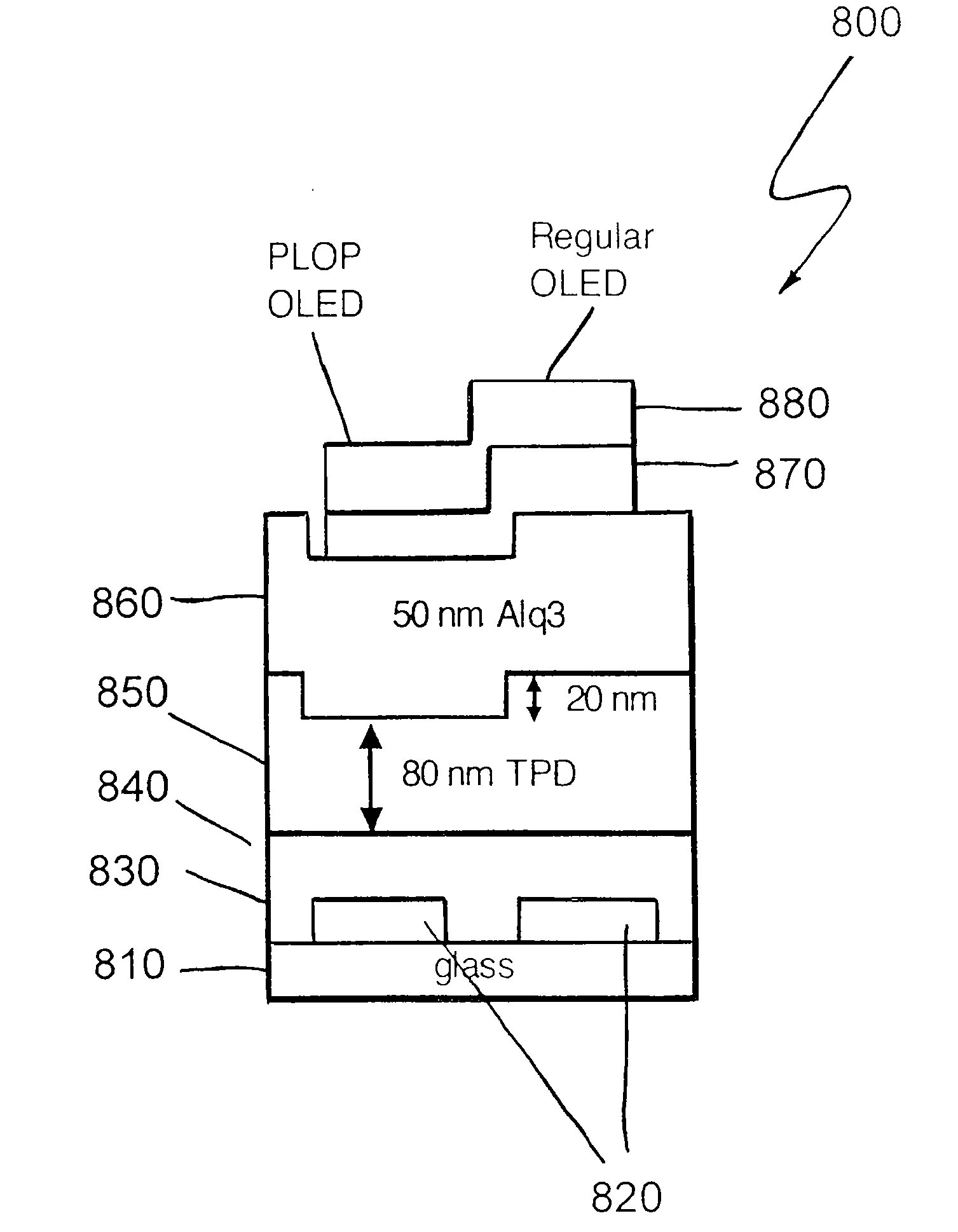 Method and apparatus for simultaneous lateral and vertical patterning of molecular organic films