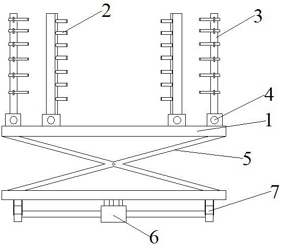 A collapsible lift conveyor