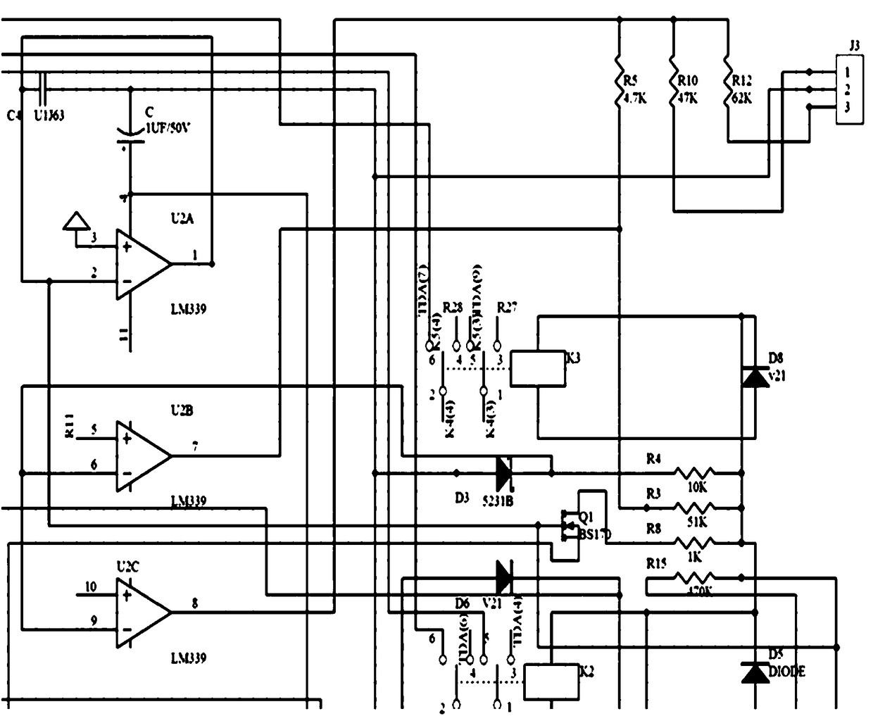 Underwater bi-pass communication device