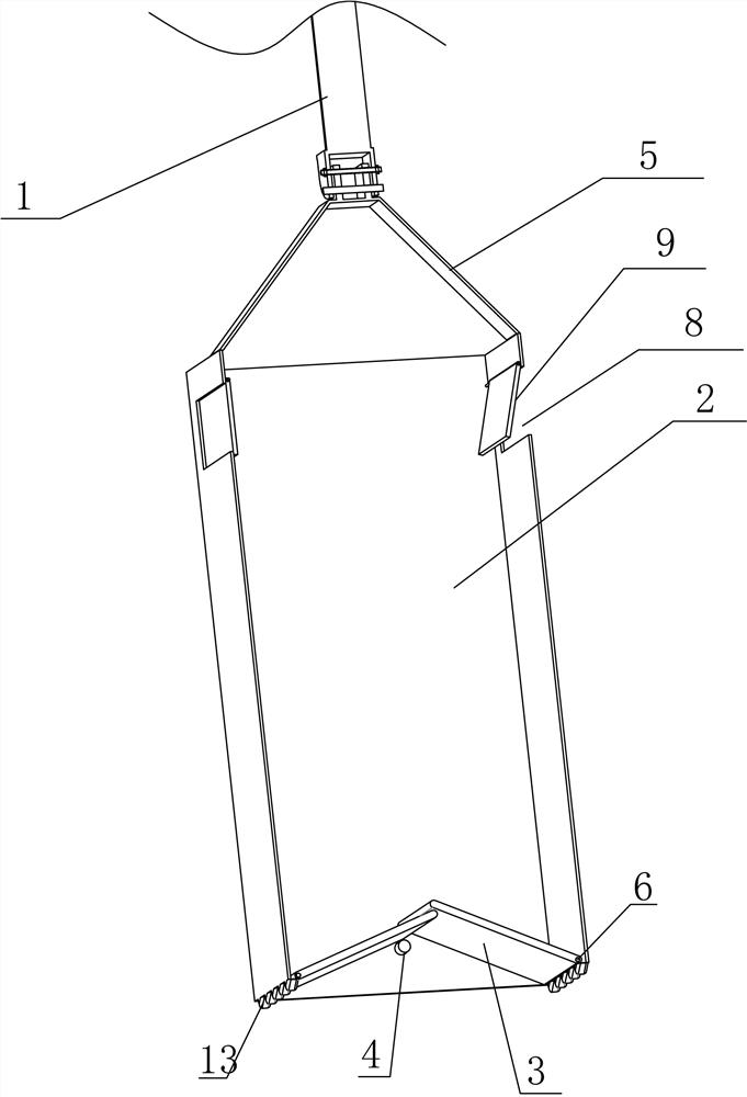 Multi-purpose clearing and digging tool for clearing silt in inspection well and operation method thereof