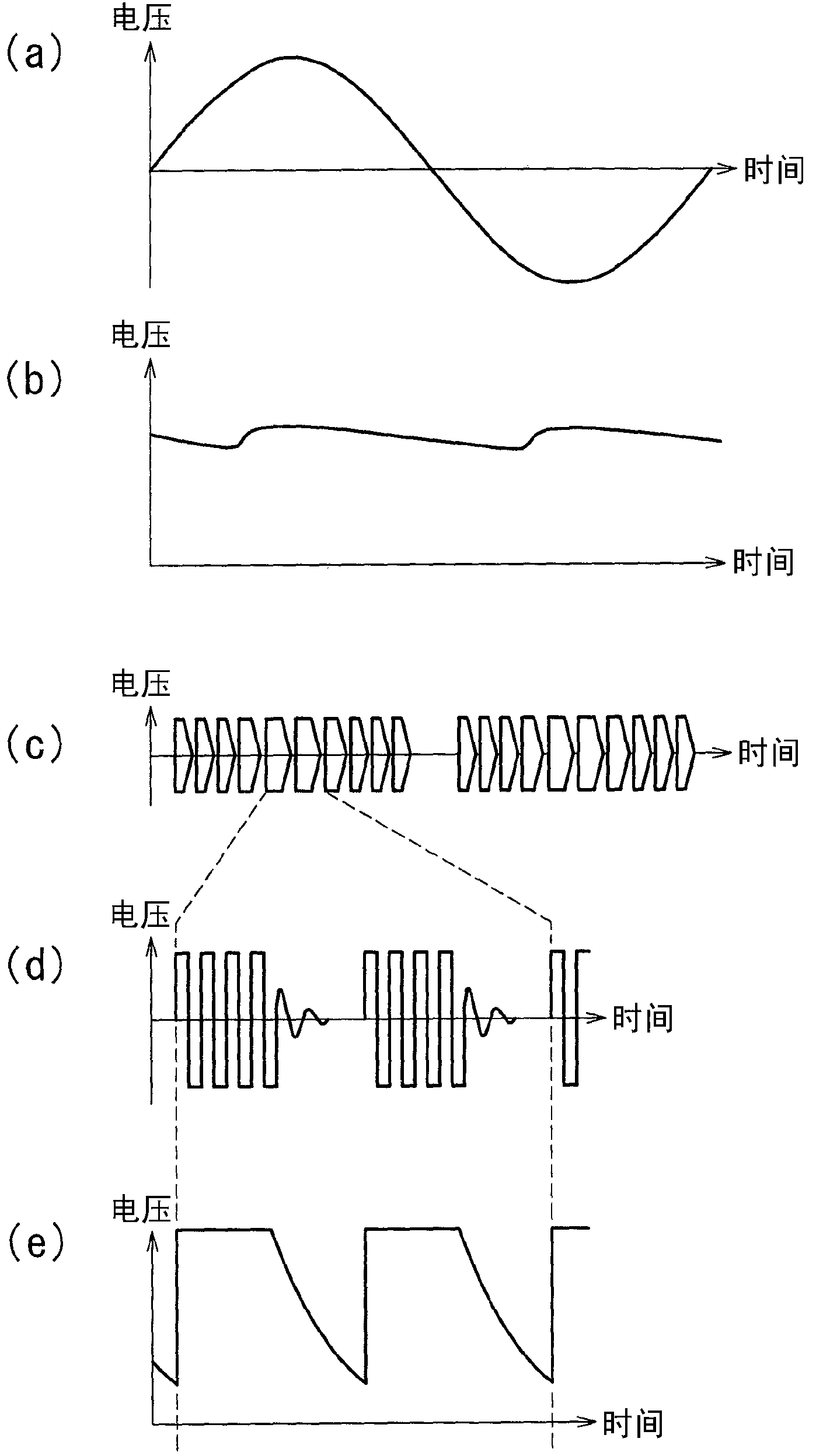 Led lighting circuit, led illuminating device, and socket for led illuminating unit