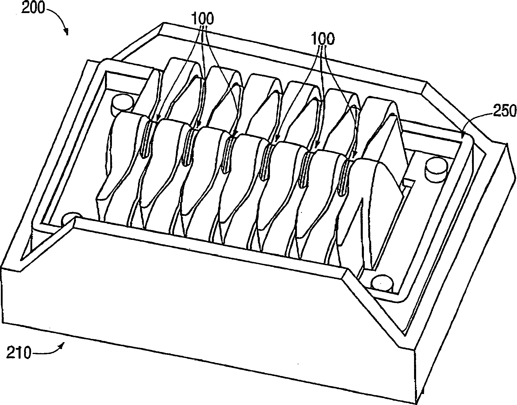 Highly visible cartridge having improved retainer