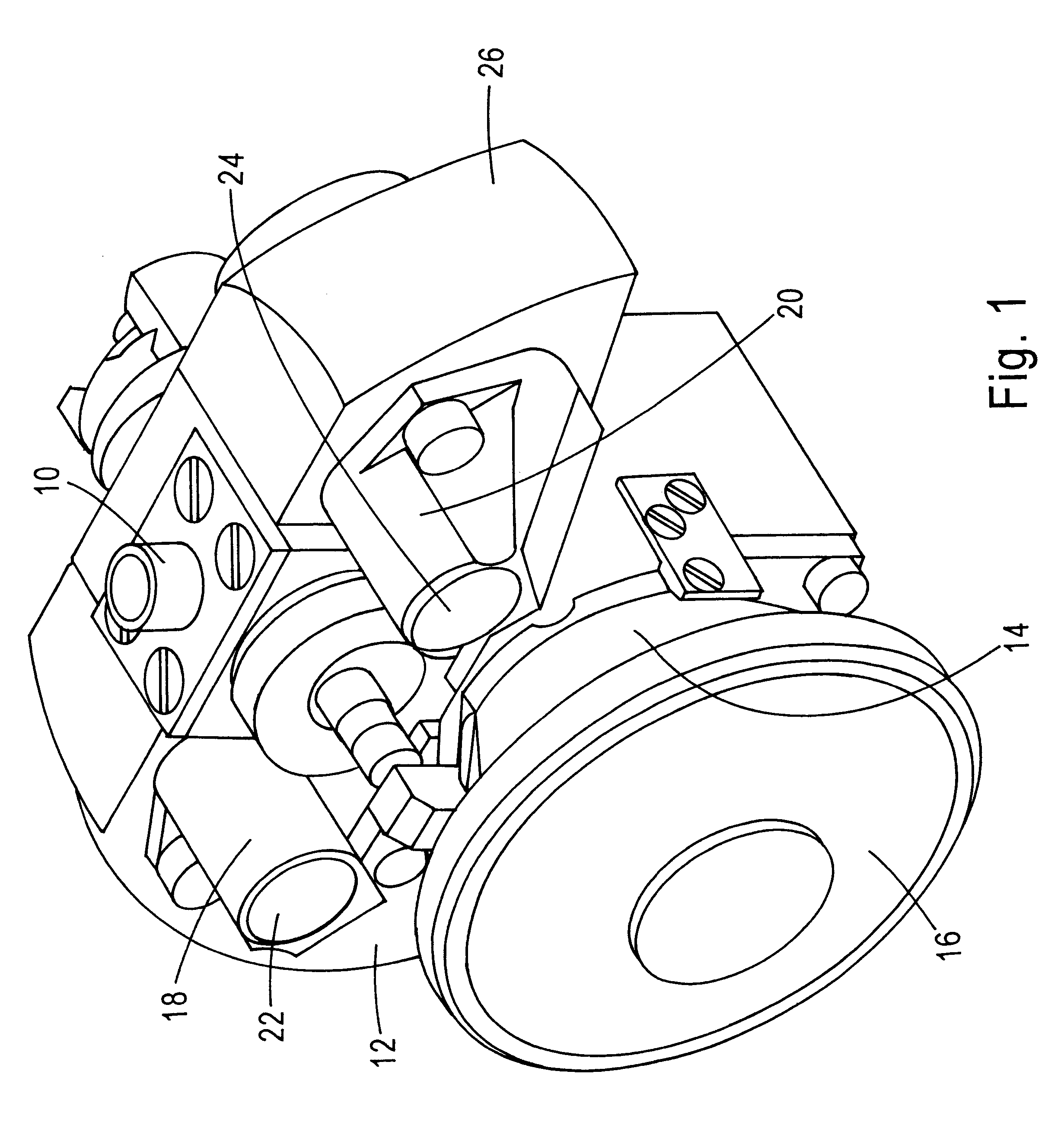 Infrared seeker head for target seeking missile