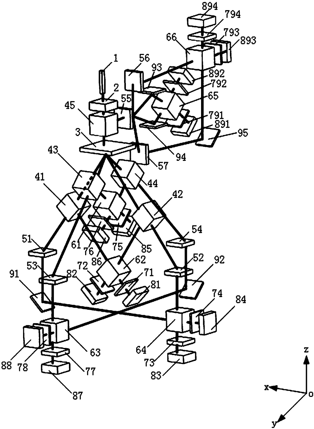 A Heterodyne 2/3D Grating Displacement Coarse/Fine Measuring System