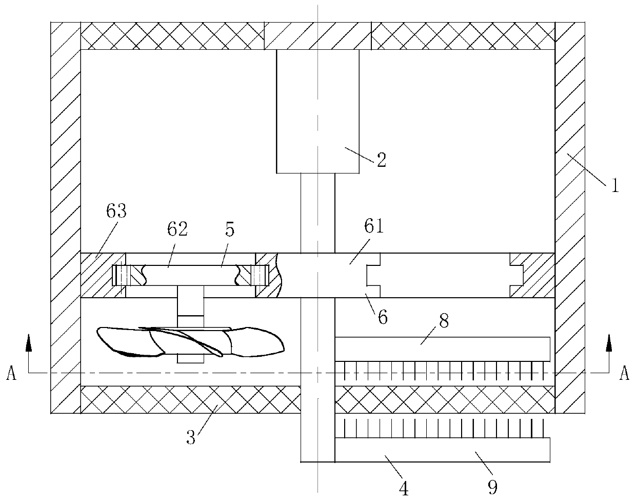 A dust-proof maintenance method for an exhaust fan