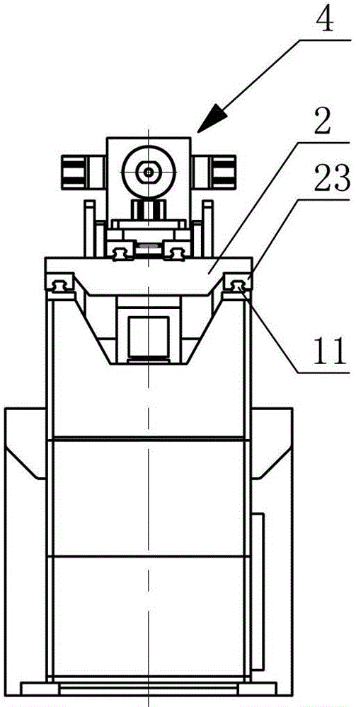 Automatic cutter conveying device of horizontal type broaching machine