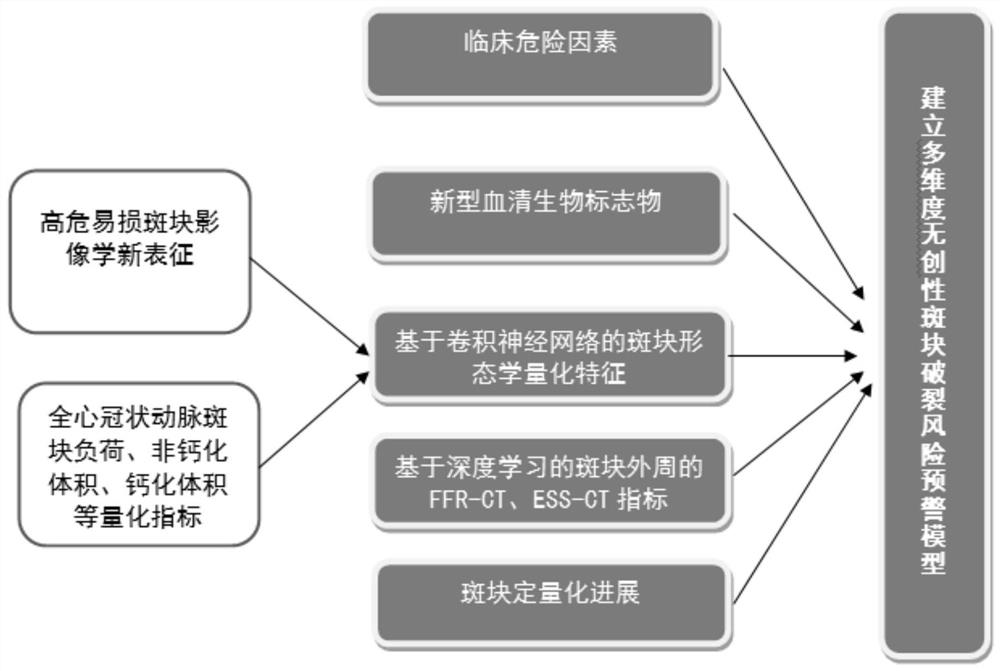 A Multidimensional Plaque Rupture Risk Early Warning System