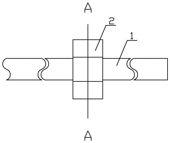 Circulation self-pollution-discharge self lubricating oil film distribution radial sliding bearing pair