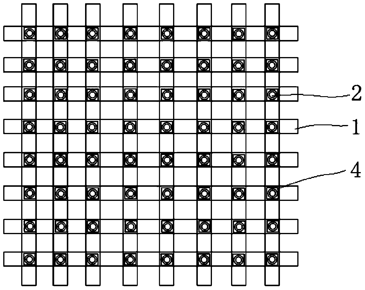 Quick conductive paste filling device based on electrode cap