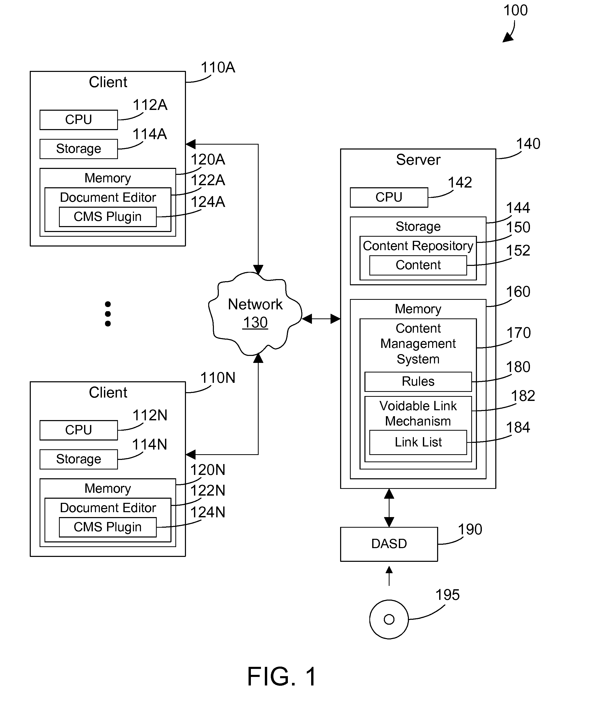 Minimizing Accesses to a Repository During Document Reconstitution in a Content Management System