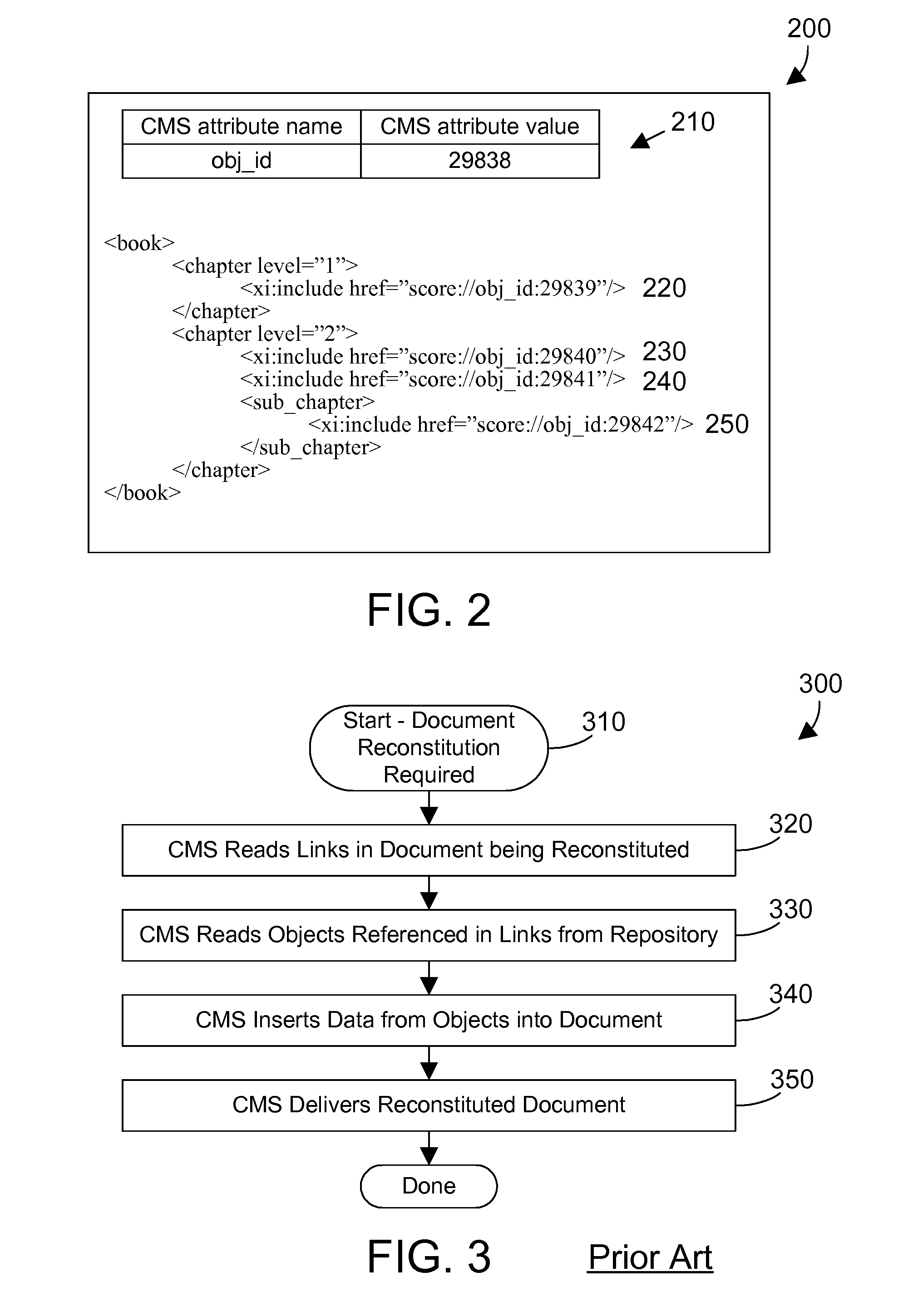 Minimizing Accesses to a Repository During Document Reconstitution in a Content Management System