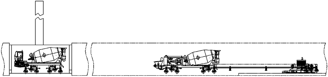 Construction method of subway slab track bed