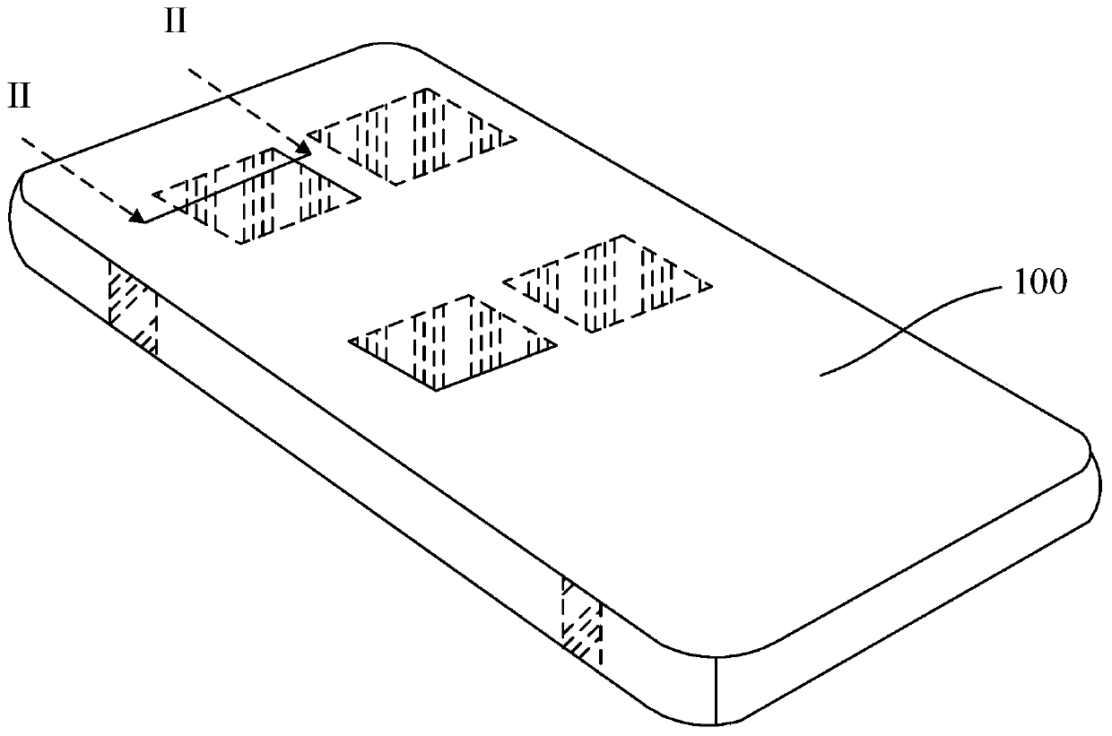 Shell assembly and preparation method thereof and electronic equipment