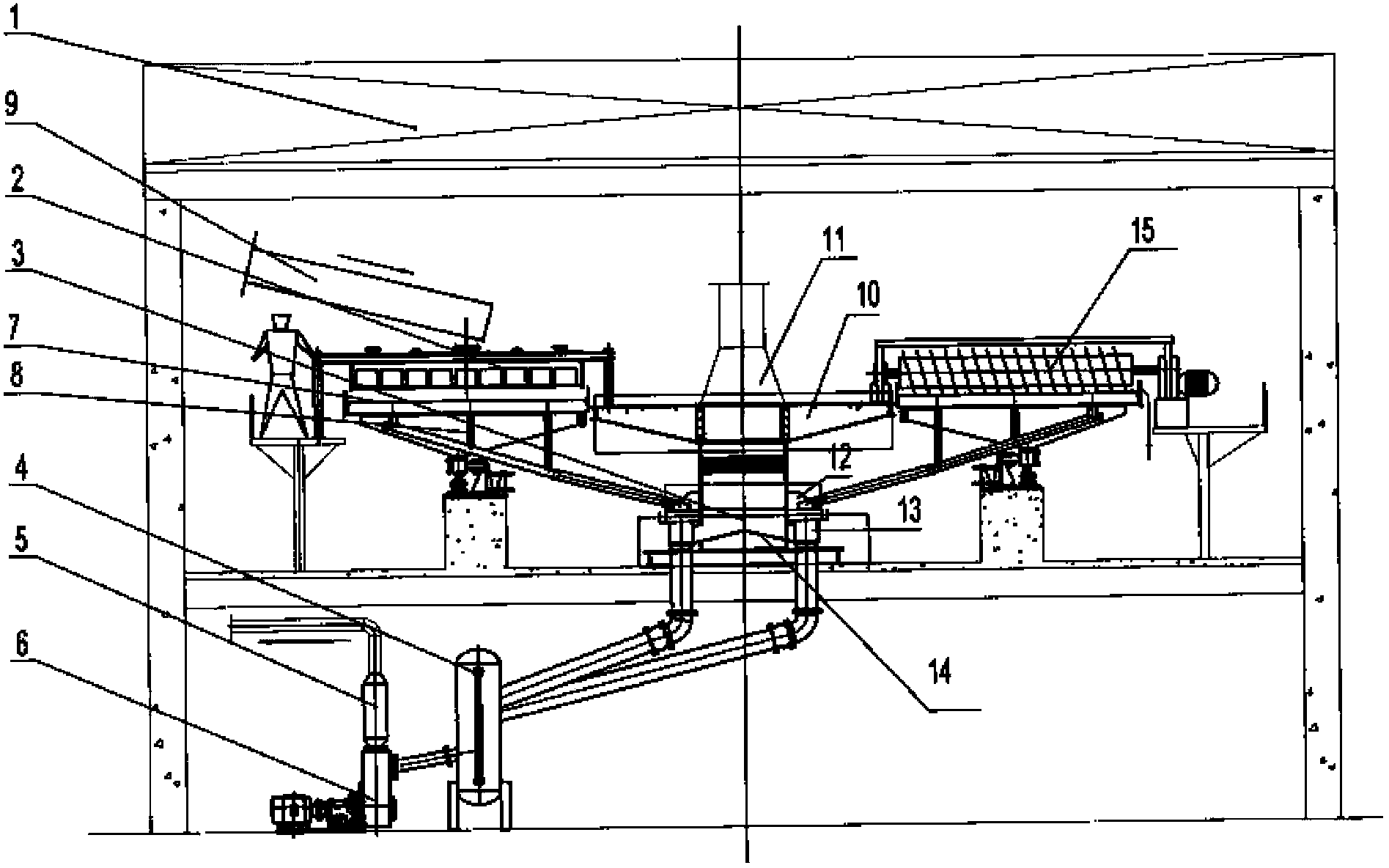 Turntable vacuum filter device