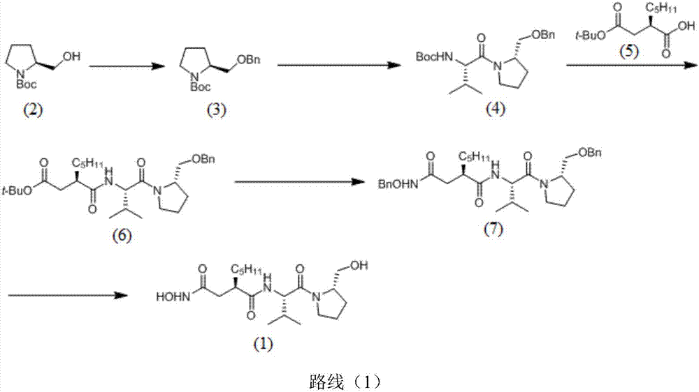 Preparation method of actinonin