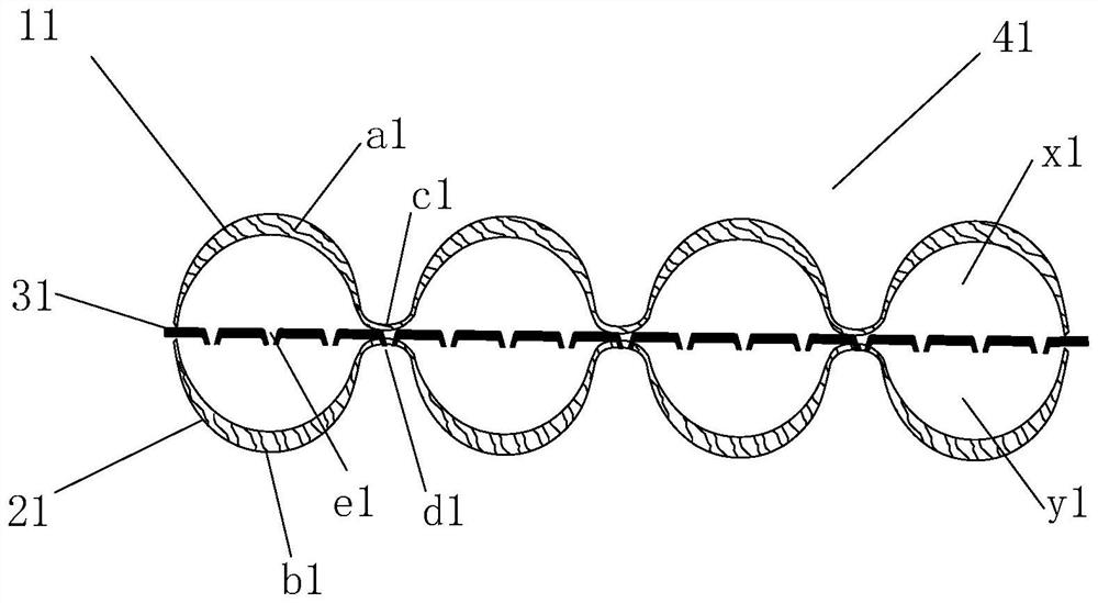 Breathable elastic composite non-woven fabric and manufacturing method thereof