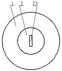 Electromechanical alarm tooth pushing lock