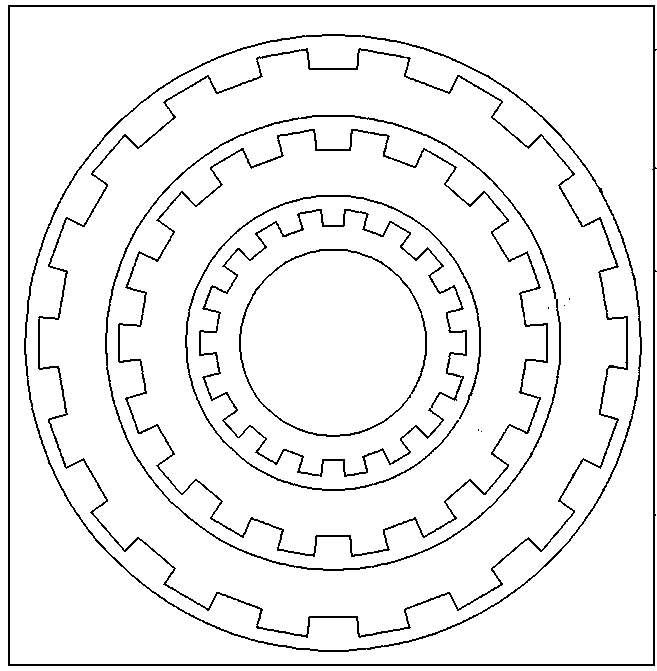 A preparation method of a high-performance high-speed permanent magnet synchronous motor iron core