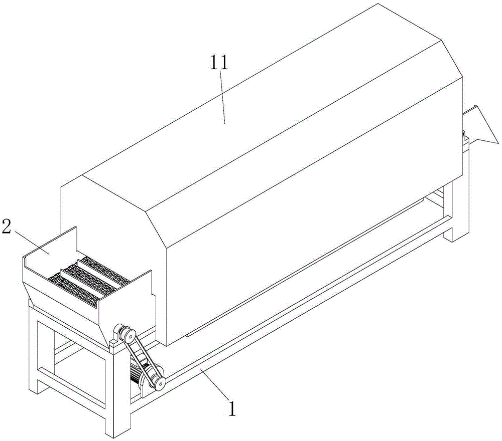 Shaft sleeve part drying machine