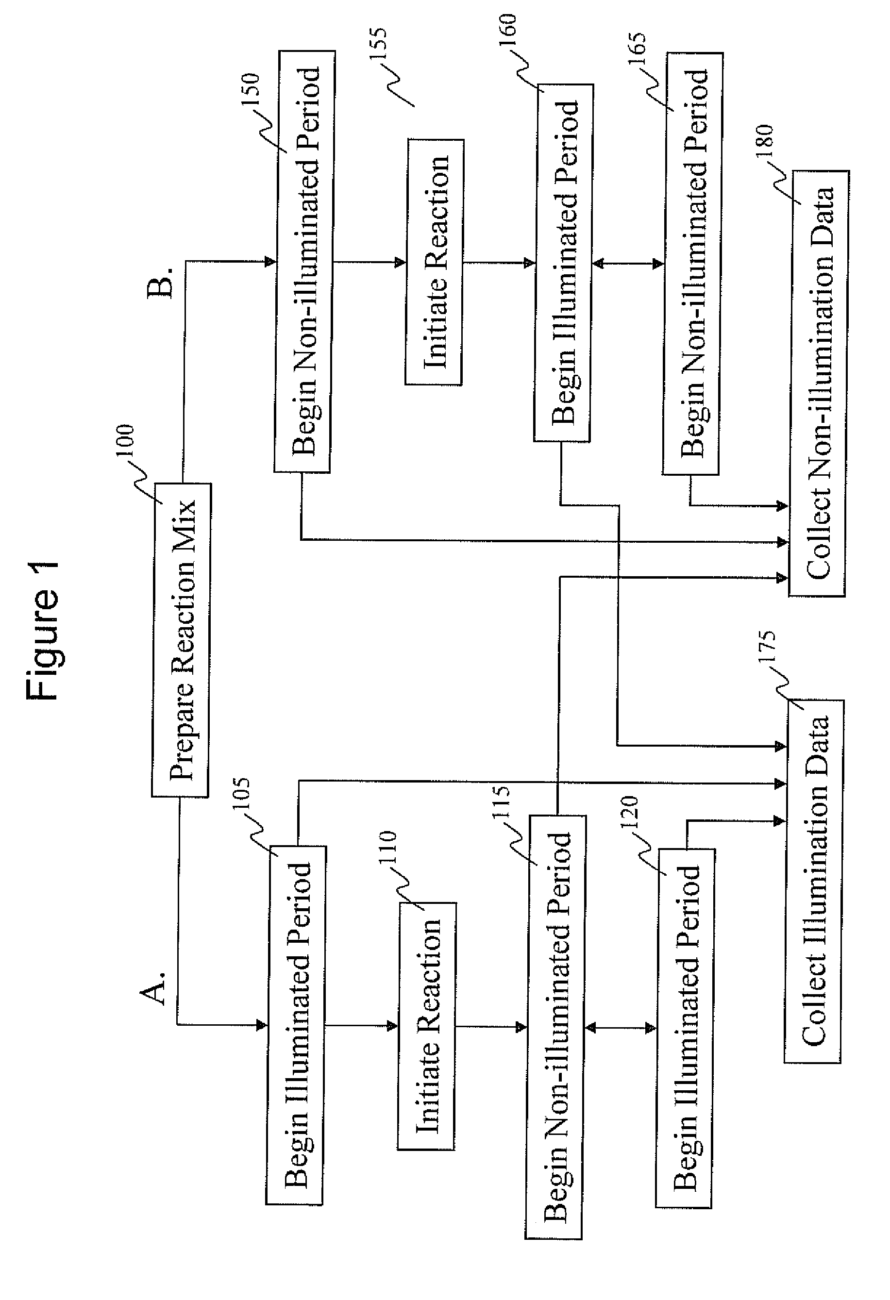 Intermittent detection during analytical reactions