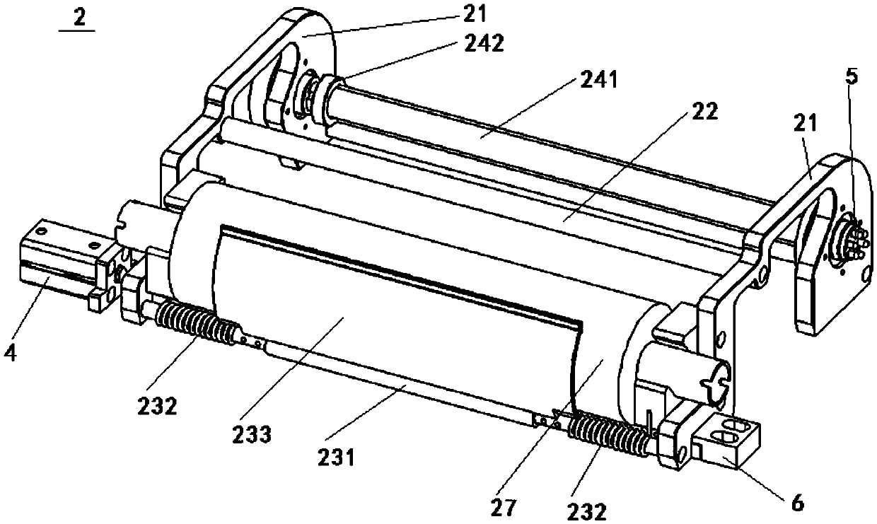 Quick-replacing device and method for cleaning paper