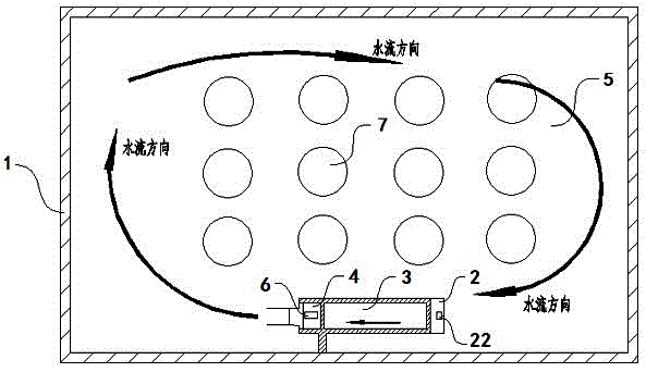 Industrial culture system of pond