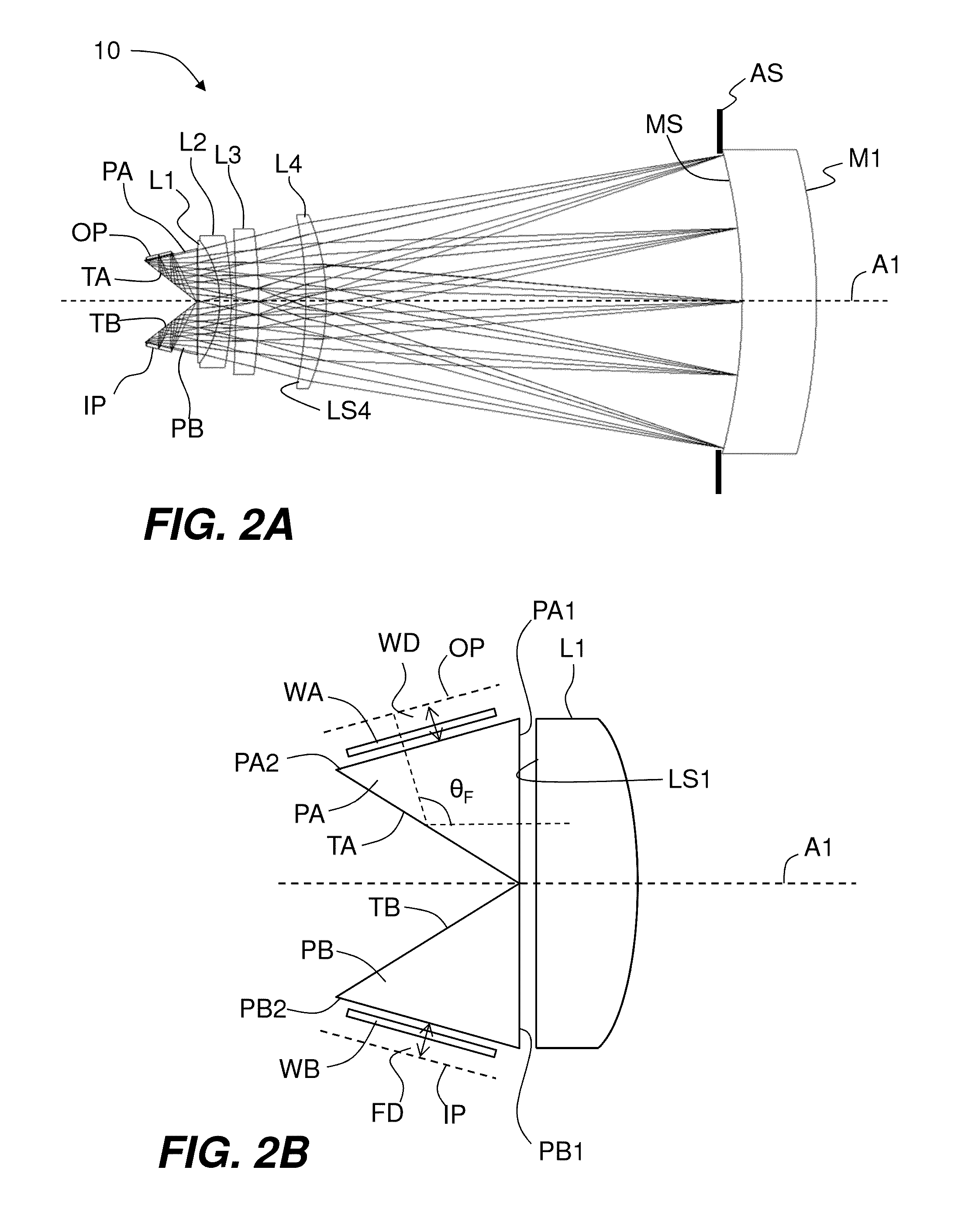 Unit magnification large-format catadioptric lens for microlithography