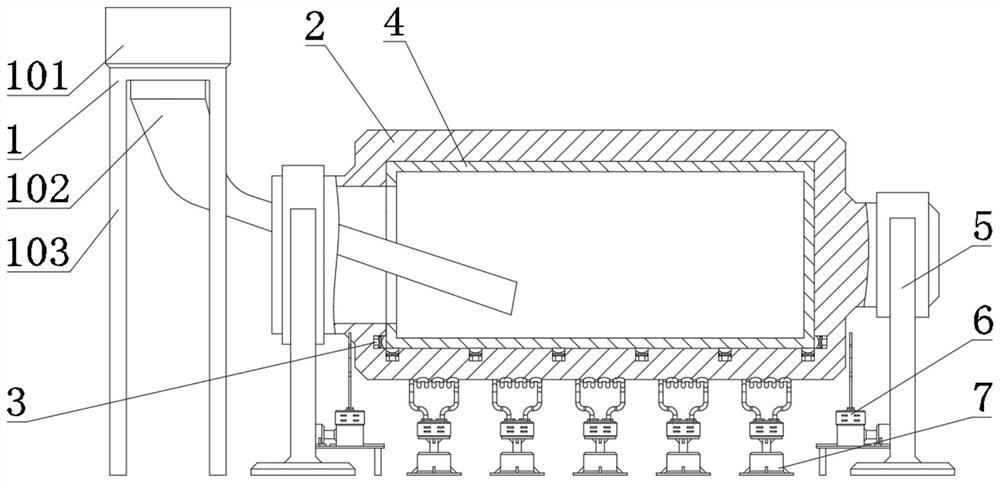 Temperature control device and method for centrifugal casting