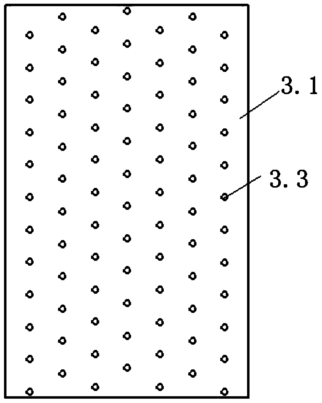 Impedance type silencing static pressure box