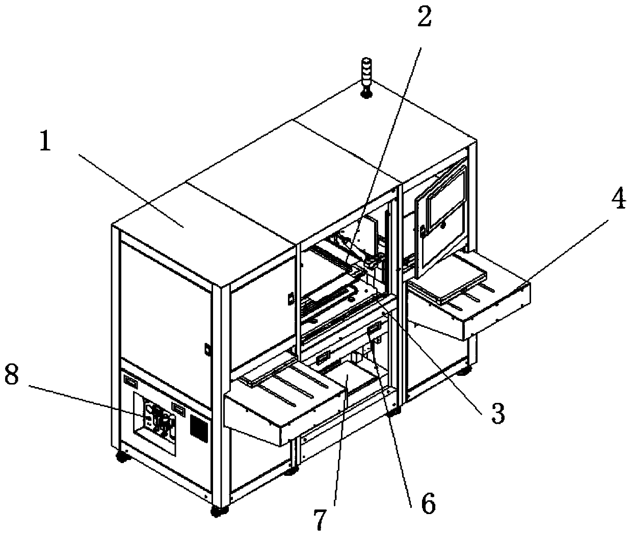 High-precision full-automatic double-side exposure machine