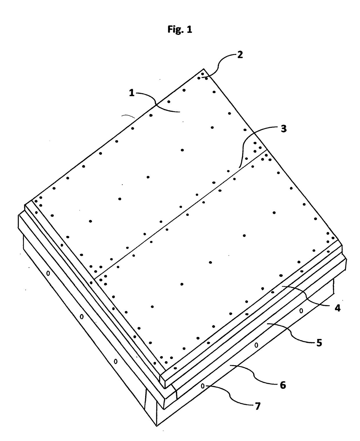 Permanent outdoor stage for home use