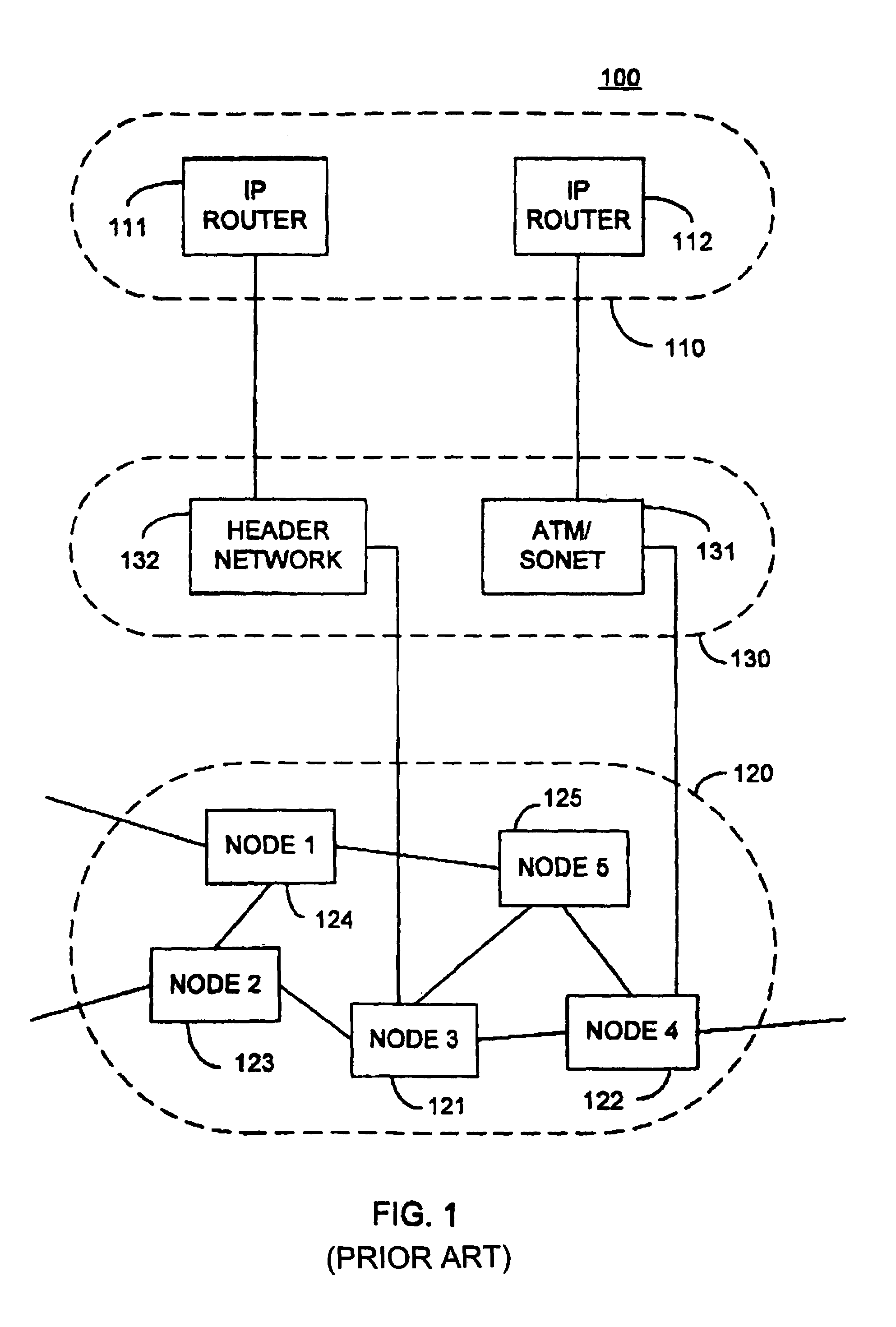 Optical layer multicasting using a multiple sub-carrier header and a multicast switch with active header insertion via reflective single sideband optical processing