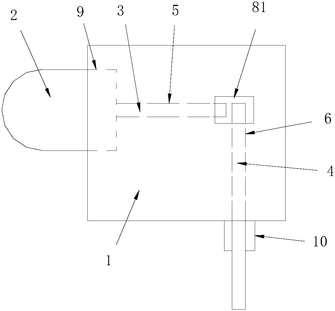 Light emitting diode with two-segment pins