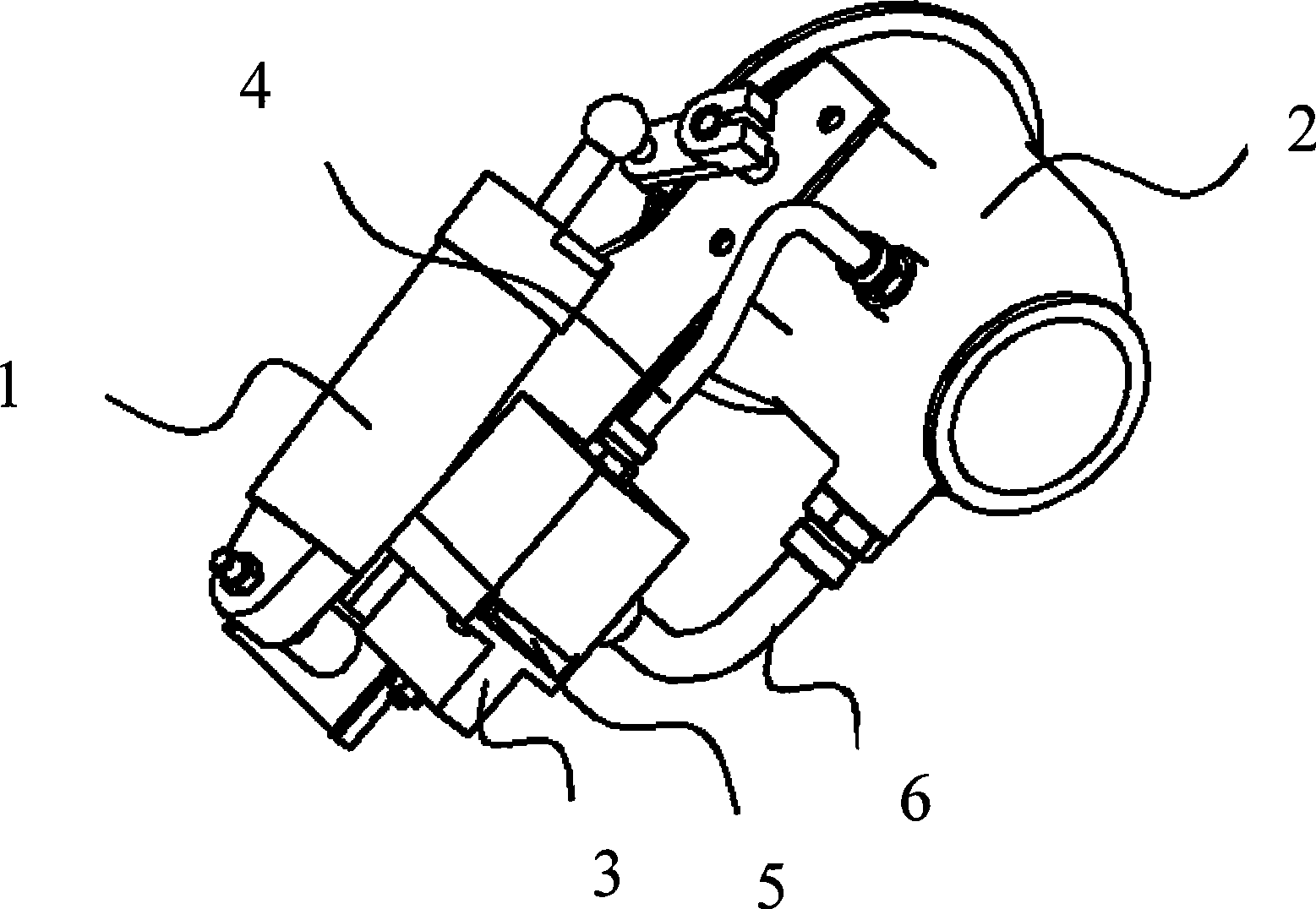 High back pressure exhaust brake valve with pressure-limiting valve