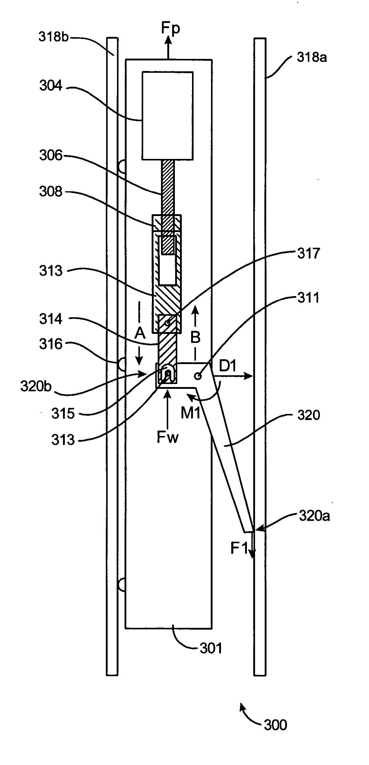 Anchor arm for seismic logging tool