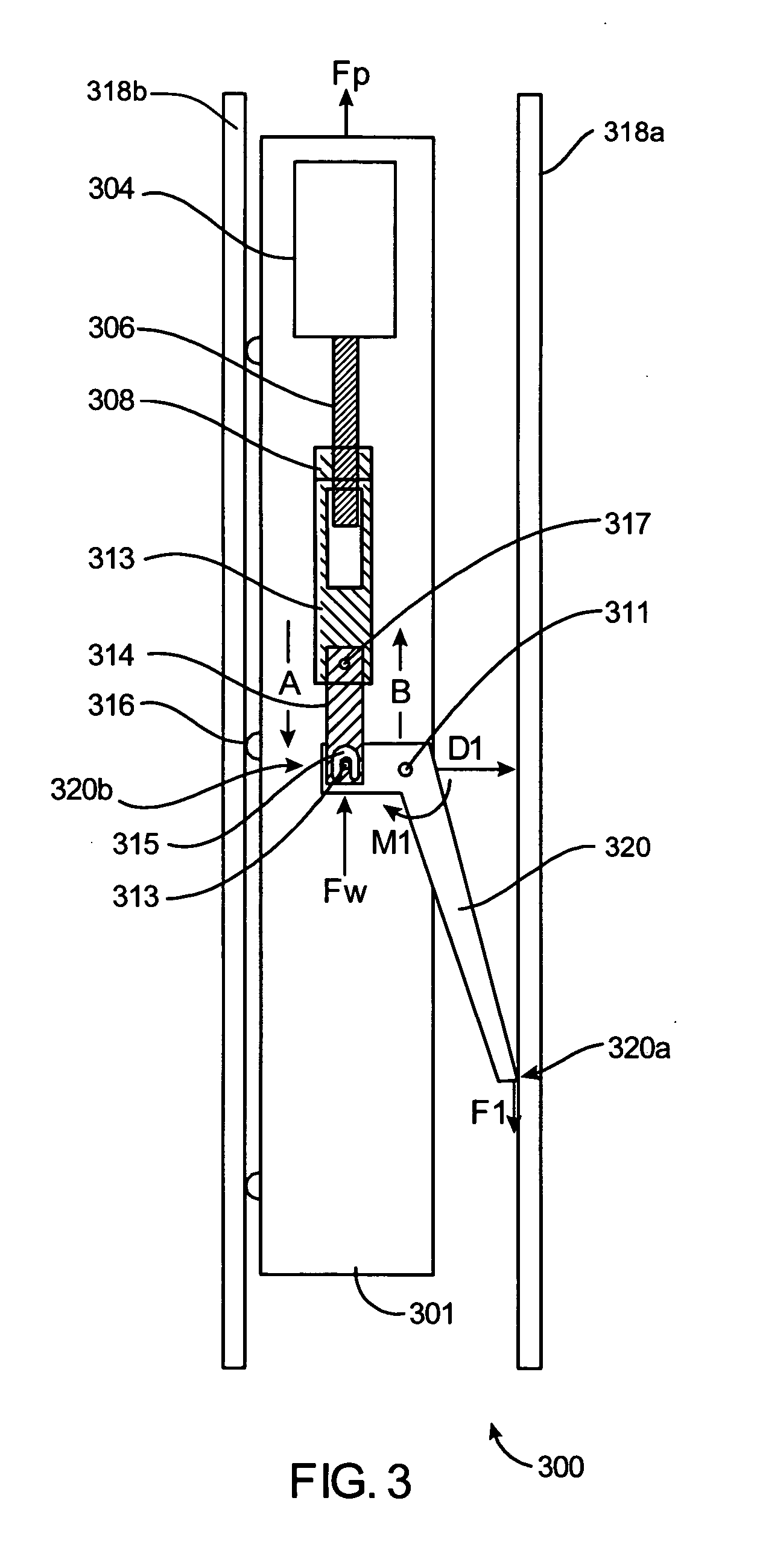 Anchor arm for seismic logging tool