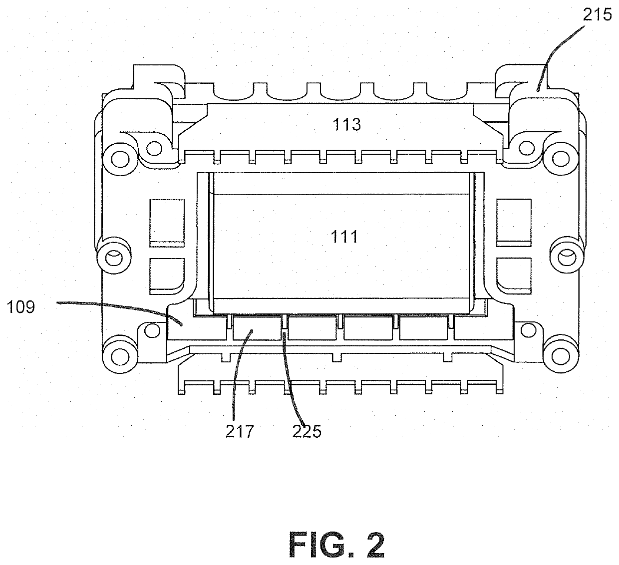 Integrated transformer with low ac losses and impedance balanced interface