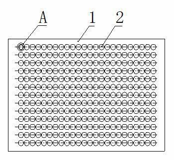 Rapid quality control board for surface-mounted diodes