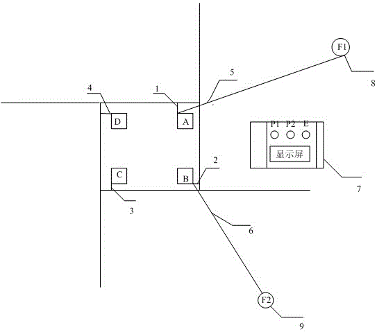 A system and method for testing the grounding resistance of transmission line poles and towers based on the two-pole method