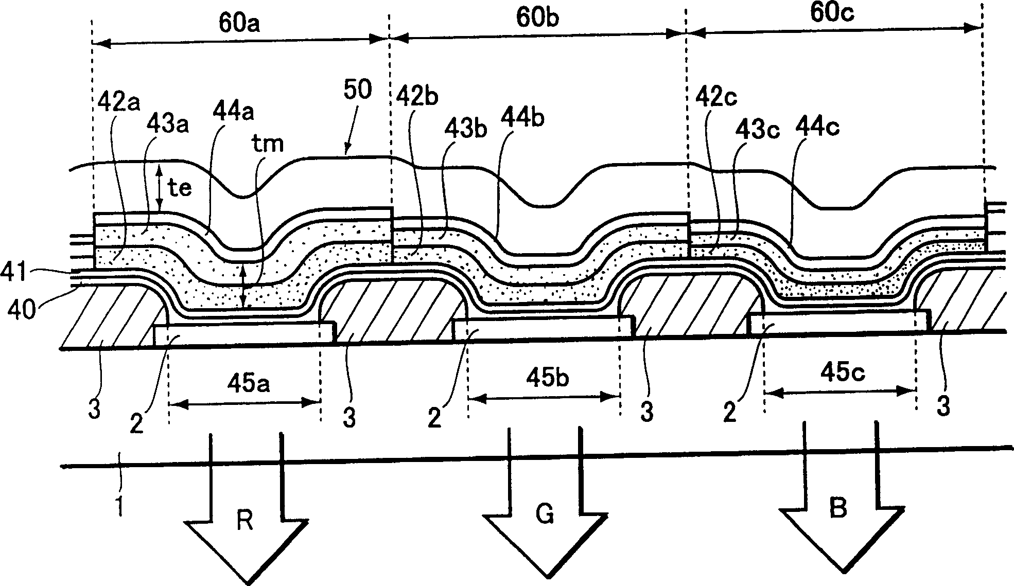 Organic EL display device and its manufacture