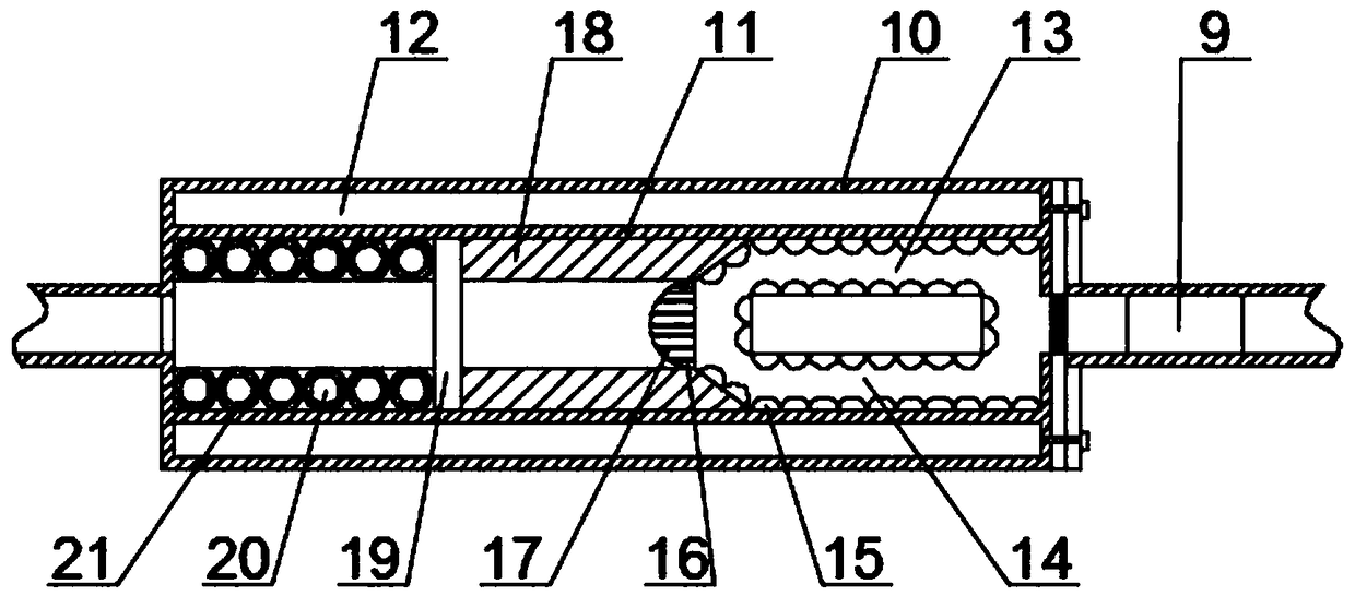 Vehicle exhaust pipe noise reducing device